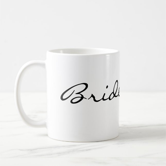 Taza simple de la dama de honor (Izquierda)