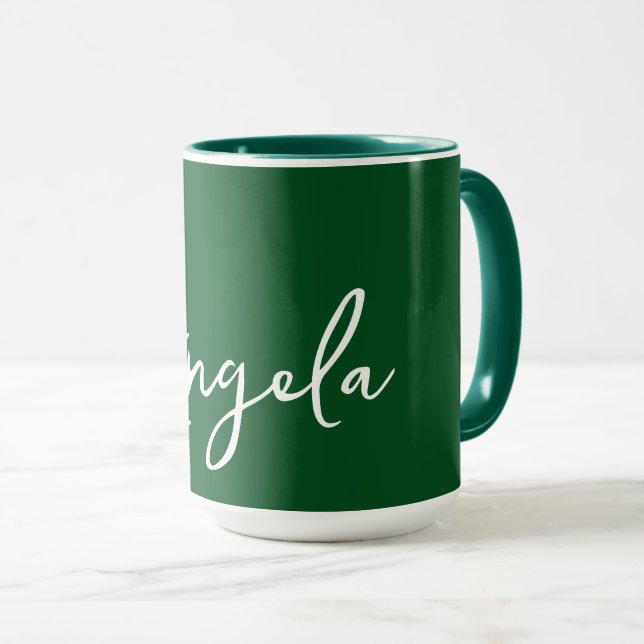 Taza Simple Personalizado  (Anverso derecho)