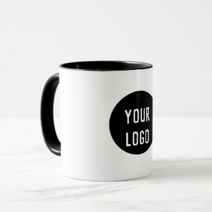 Taza simple personalizado amarillo azul acuarela agrega