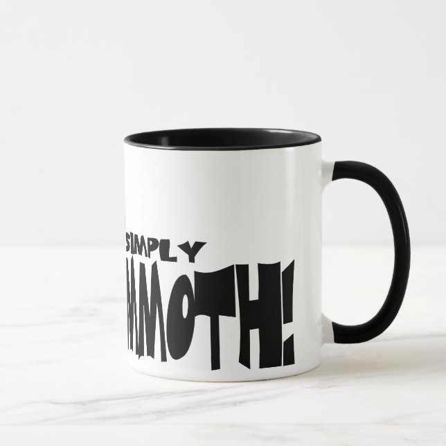 Taza Simplemente mamut (Derecha)