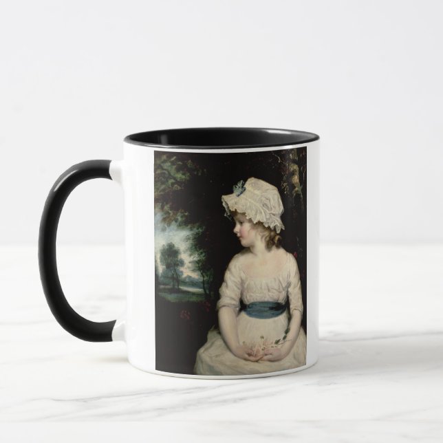 Taza Simplicidad - un retrato de Srta. Theophilia (Izquierda)