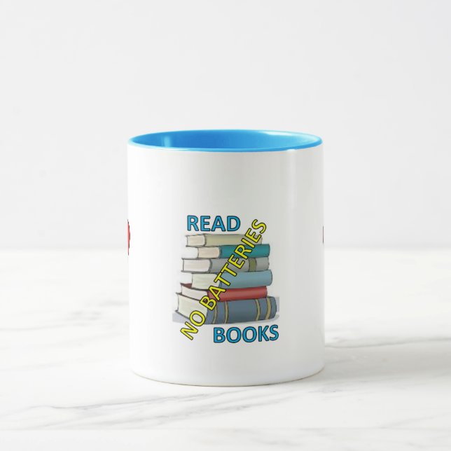 Taza sin batería de libro (Centro)