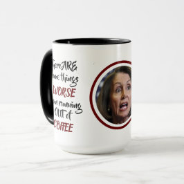 Taza Sin café Nancy Pelosi