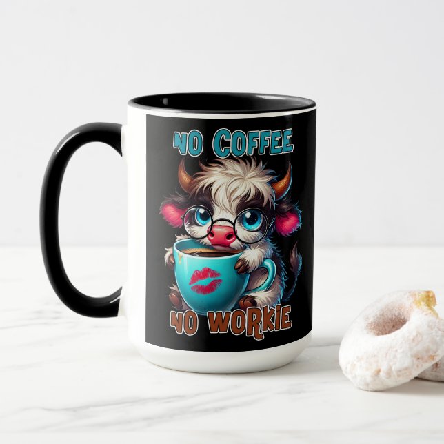 Taza Sin Café No Funciono  (Con donut)