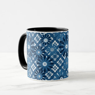 Taza Sin costuras abstracto moderno cuadros a cuadros f