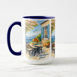 Taza ¡Sin disturbios, por favor!