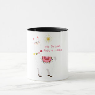 Taza sin drama, solo un lama
