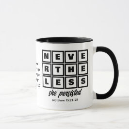 Taza SIN EMBARGO, personalizado PERSISTIÓ