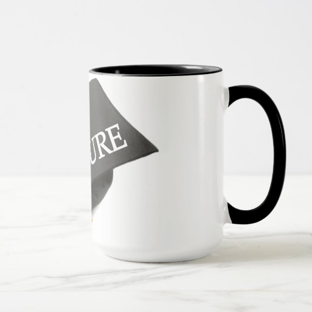 Taza "Sin futuro tapón de graduación" Café Mug (Derecha)