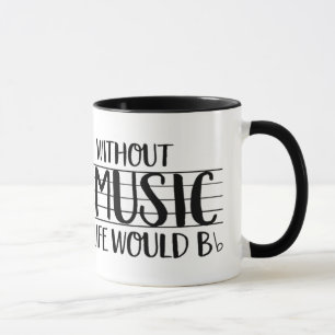 Taza sin música