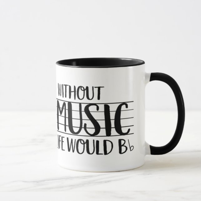 Taza sin música (Derecha)