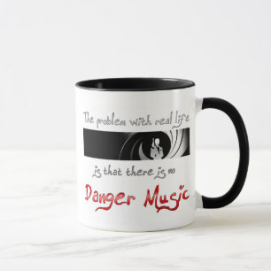 Taza Sin música en peligro