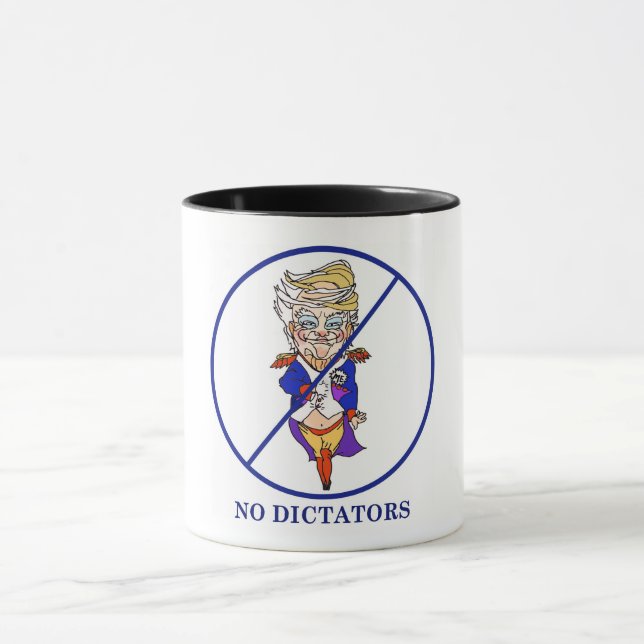 Taza Sin paro de dictadores (Centro)