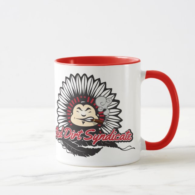 Taza Sindicato rojo de la suciedad (Derecha)