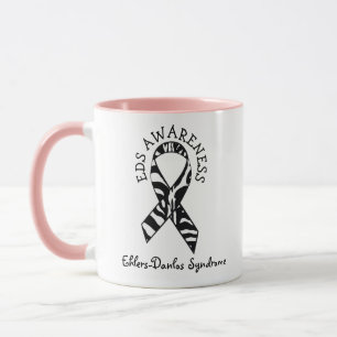 Taza Síndrome de Zebras EDS Ehlers-Danlos Café Mug