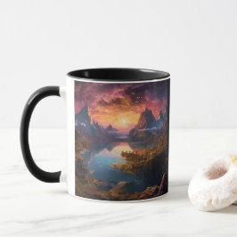 Taza Sinfonía de montaña: Una mezcla armoniosa de color