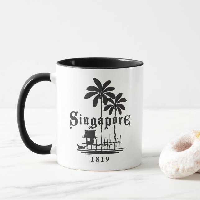 Taza Singapur/1819 (Con donut)