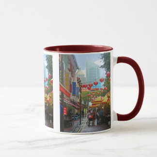 Taza Singapur - viejo y nuevo