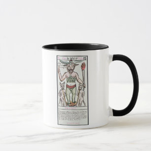 Taza Sino, carta de tarot, francesa