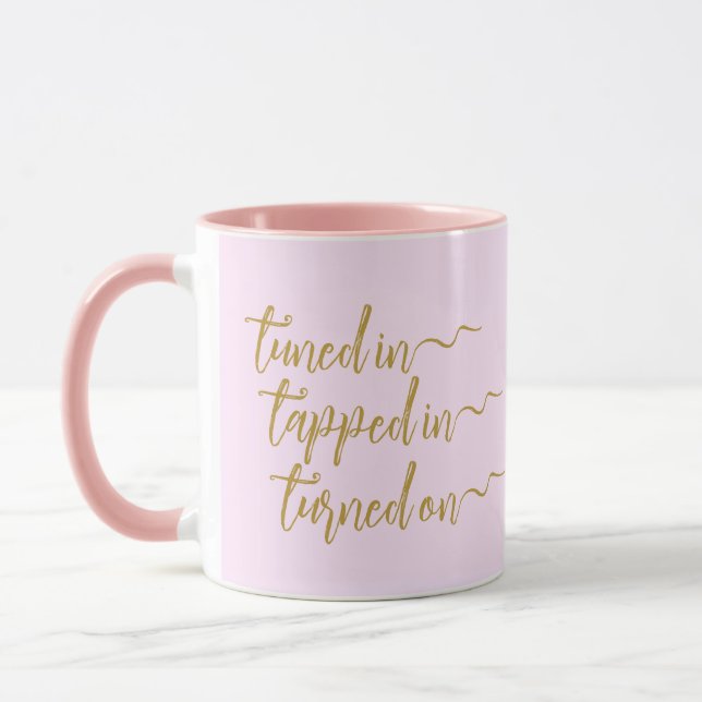 Taza Sintonizado En La Caligrafía De La LoA (Izquierda)