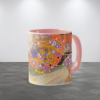 Taza Sip con sofisticación: El arte de Klimt en una taz