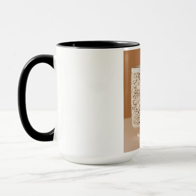 Taza "Sip in Style: La peluca del compañero de brew per (Izquierda)