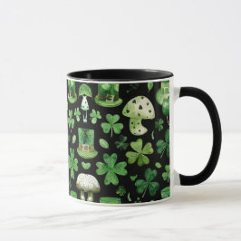 Taza "¡Sip la suerte de los irlandeses con cada brea!"