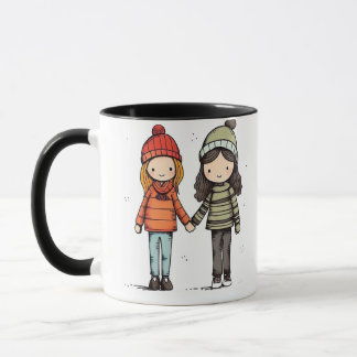 Taza Sip, Laugh, Repetir: Los Mejores Amigos Por Siempr