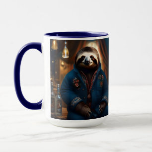 Taza "Sip 'n' lento: La elegante loza en una jaqueta pa