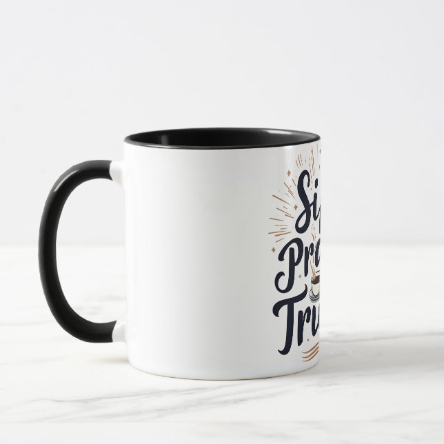Taza Sip Pray Trust Café Y Jesus Lover (Izquierda)