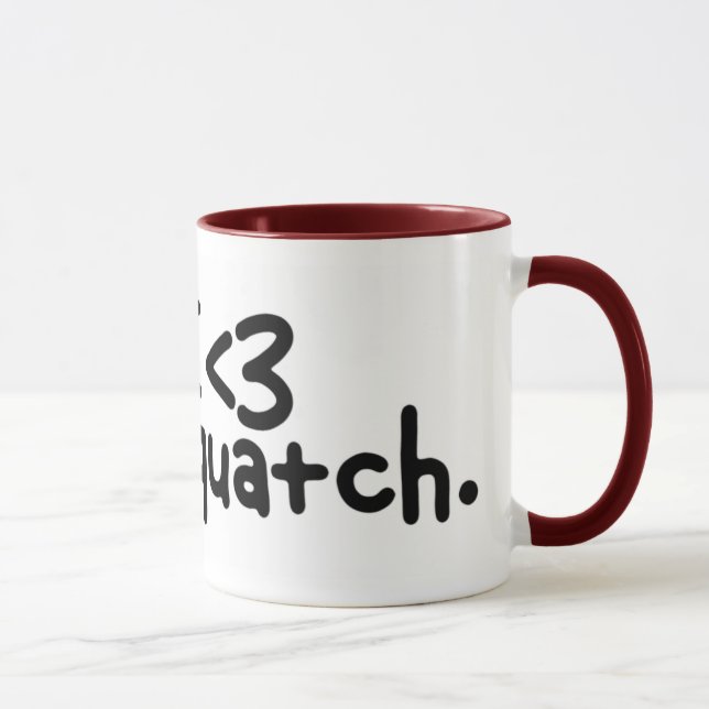 Taza sipper. del sasquatch (Derecha)