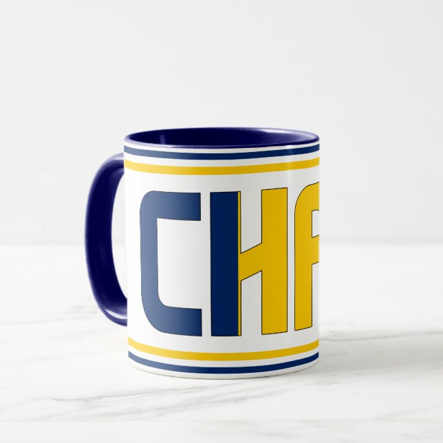 Taza "Sippin" con Chad" café patriótico Mug (Anverso izquierdo)