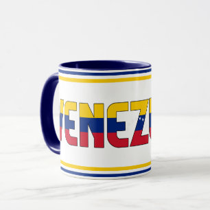 Taza Sippin' con el café patriótico de Venezuela