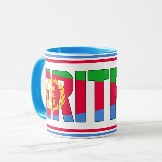 Taza Sippin' con Eritrea Patriotic Café (Anverso izquierdo)