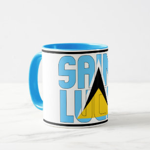 Taza "Sippin' con Santa Lucía" café patriótico