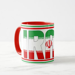 Taza "Sippin' with Iran": Café patriótico