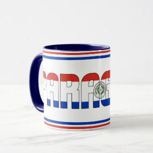 Taza "Sippin' with Paraguay" café patriótico