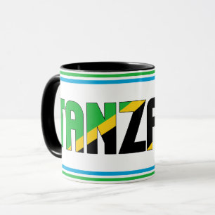 Taza "Sippin' with Tanzania" café patriótico Mug