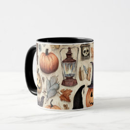Taza Sips de temporada espumosa - Elementos de Hallowee