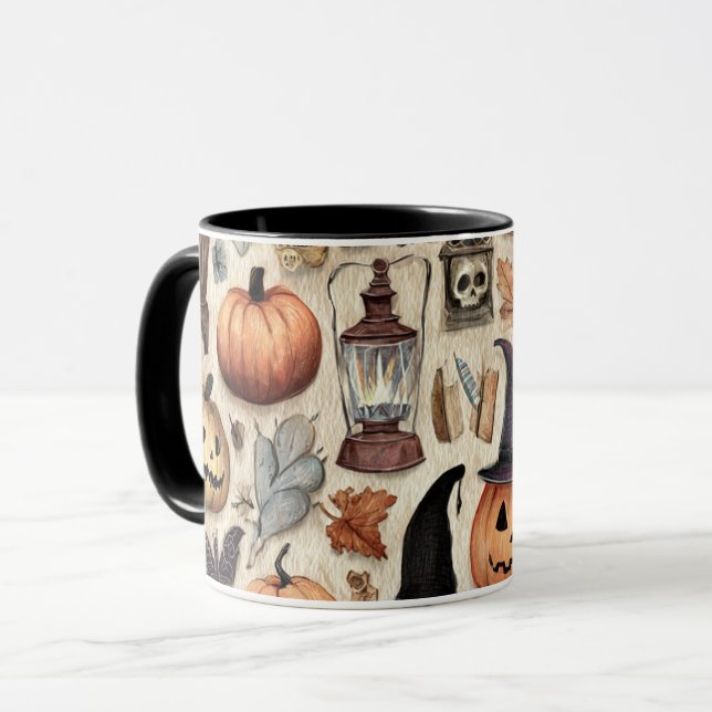 Taza Sips de temporada espumosa - Elementos de Hallowee (Anverso izquierdo)