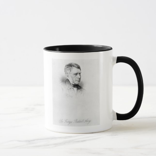 Taza Sir George Biddell Airy, grabado por C.H. Jeens (Derecha)
