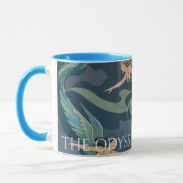 Taza Siren Song Over Stormy Seas