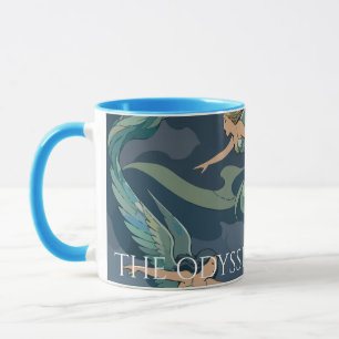 Taza Siren Song Over Stormy Seas