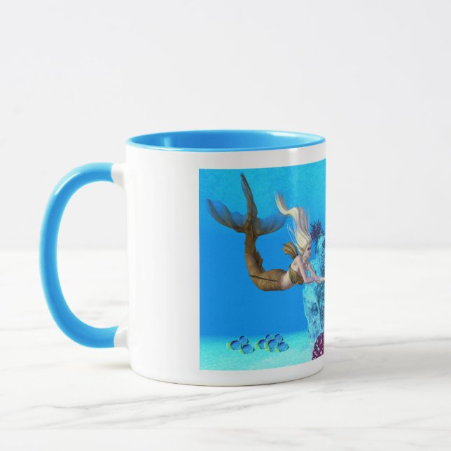 Taza Sirena de arrecife dorada (Izquierda)