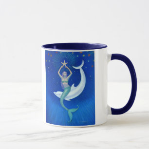 Taza Sirena de la luna del delfín