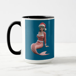 Taza Sirena de navidades