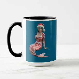 Taza Sirena de navidades