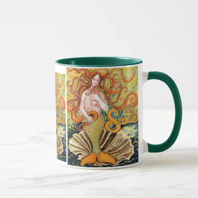 Taza Sirena de Seattle (Derecha)