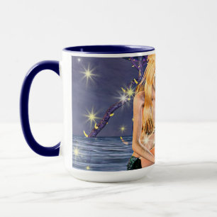 Taza Sirena Dorada