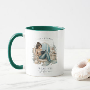 Taza Sirena leyendo